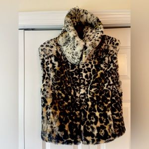 GRINVEST REAL RABBIT FUR VEST